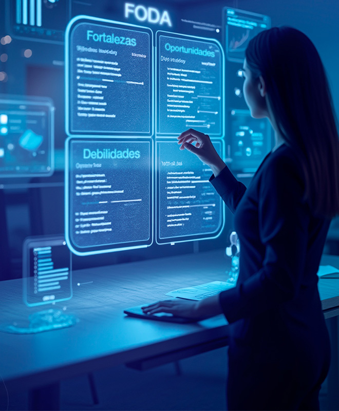Realizamos un diagnóstico de las fortalezas, debilidades y oportunidades de tu proyecto